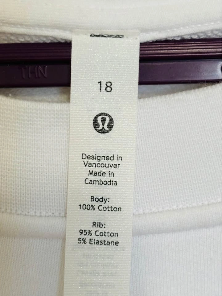 Lululemon Perfectly Oversized Crew Size 18 - photo 2