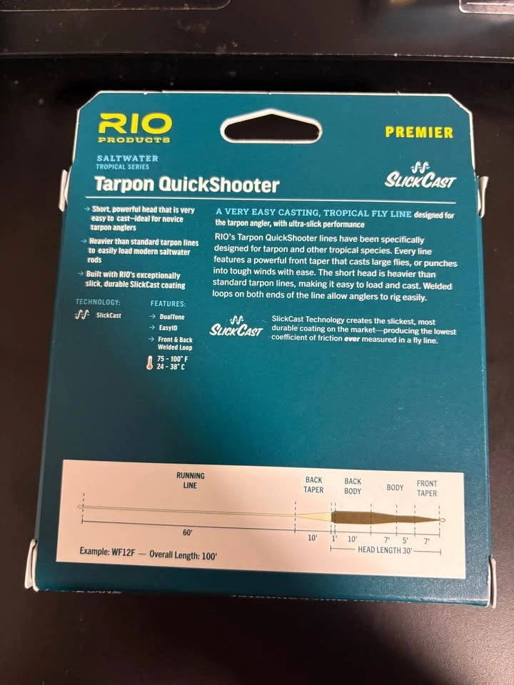 RIO Premier Tarpon QuickShooter WF10F Fly Line – Brand New in bo - photo 2