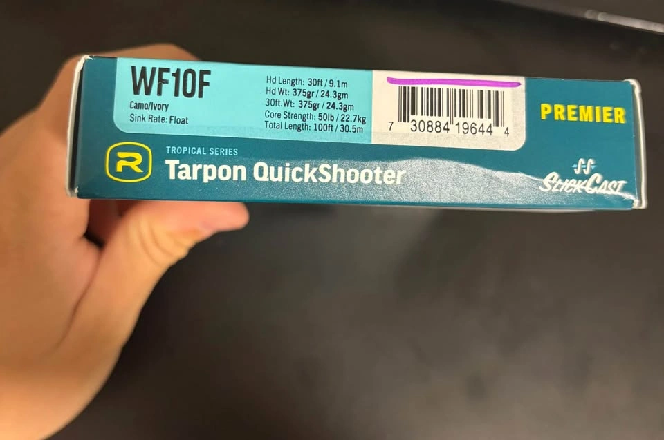 RIO Premier Tarpon QuickShooter WF10F Fly Line – Brand New in bo - photo 3