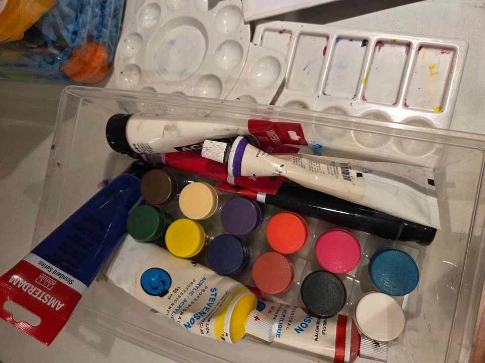 Craft Jar and Acrylic Paint Set Bundle - photo 2