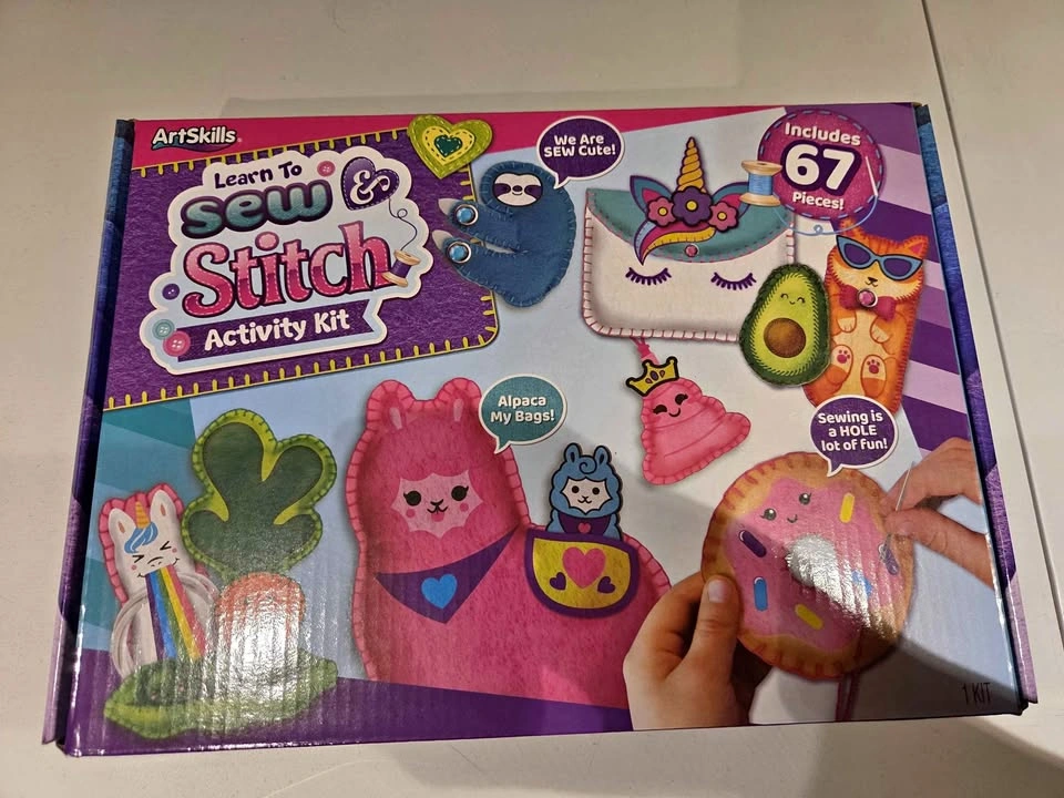 Learn To Sew & Stitch Activity Kit