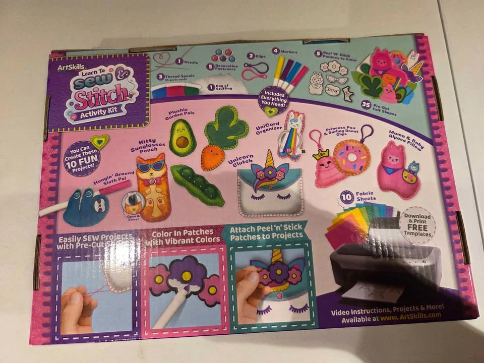 Learn To Sew & Stitch Activity Kit - photo 2