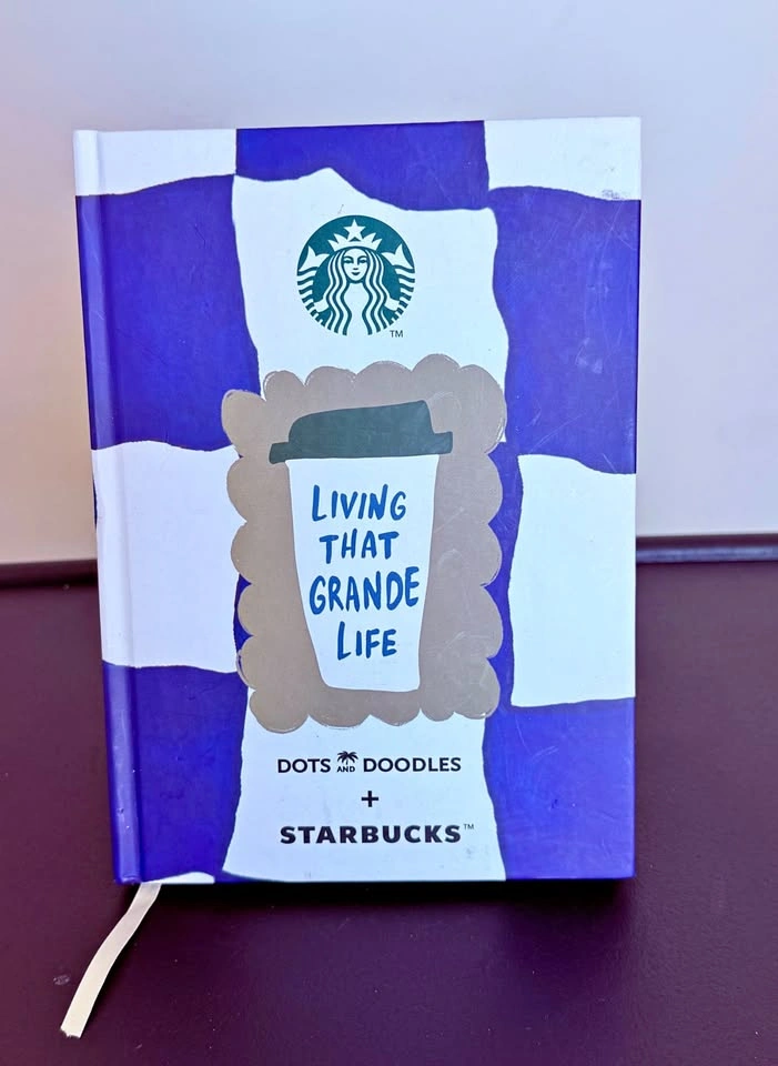 Starbucks India Pup in a Cup Undated Hardbound Planner – New
