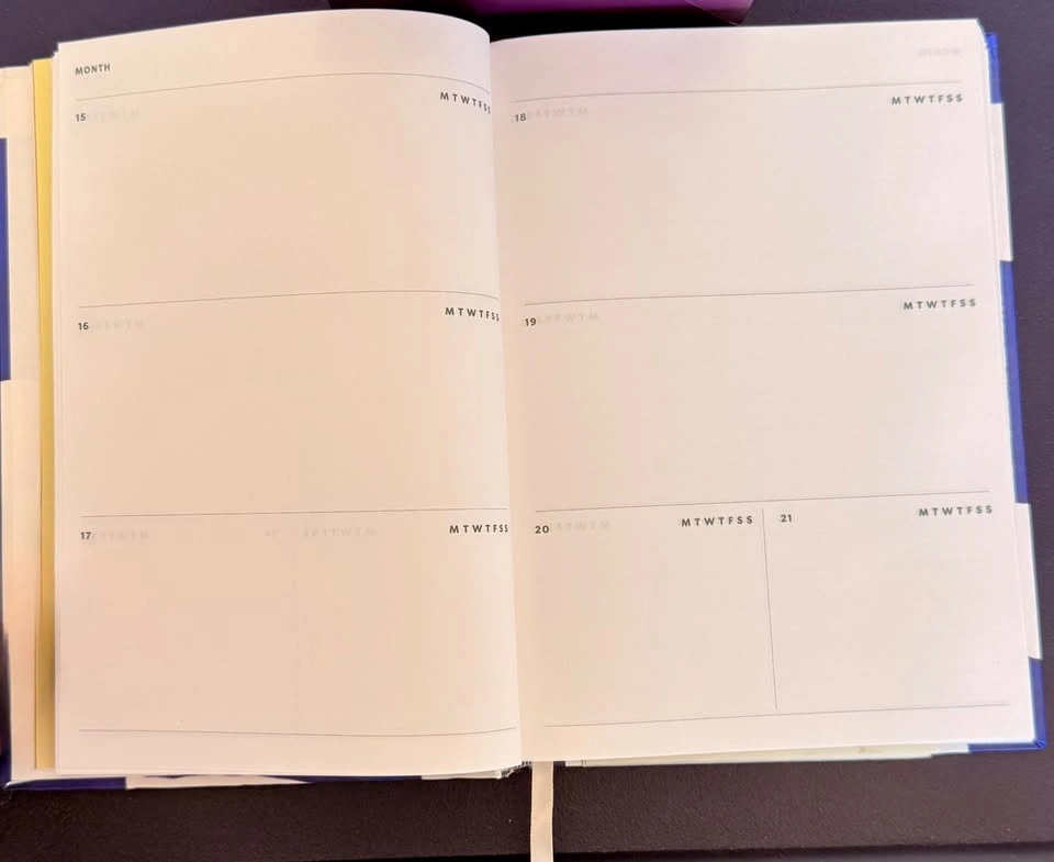Starbucks India Pup in a Cup Undated Hardbound Planner – New - photo 2