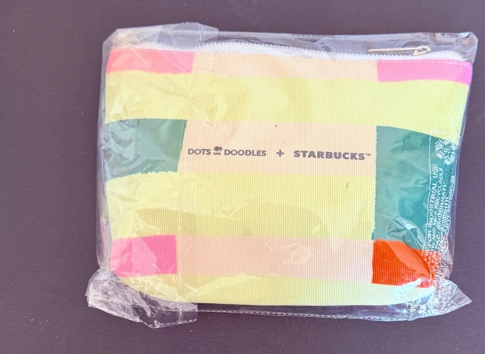 Starbucks India Dots and Doodles Multipurpose Pouch – New - photo 2