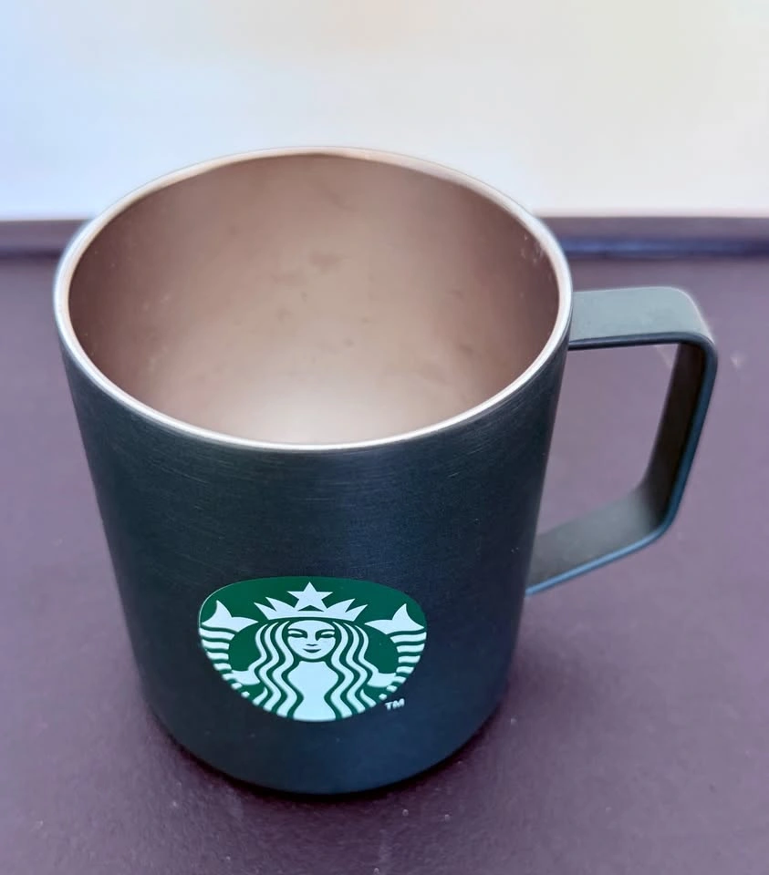 Starbucks Green Stainless-Steel Coffee Mug 12 oz – Brand New - photo 2