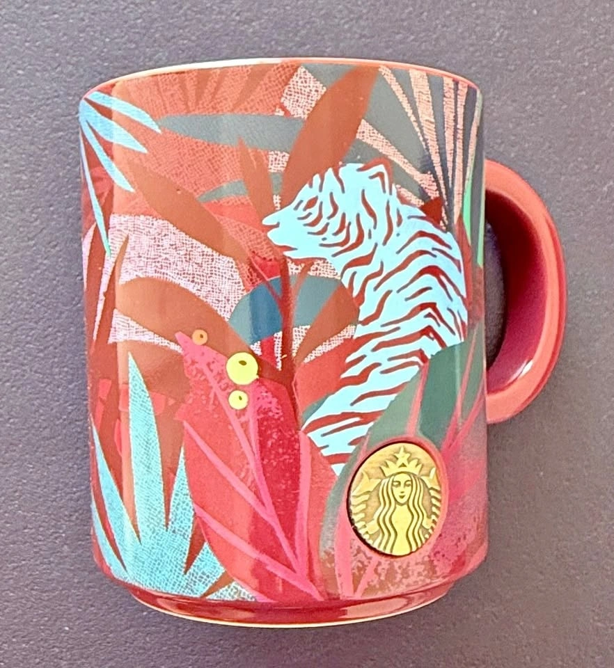 Starbucks Limited Edition Sumatra Tiger Mug 16 oz – Brand New in