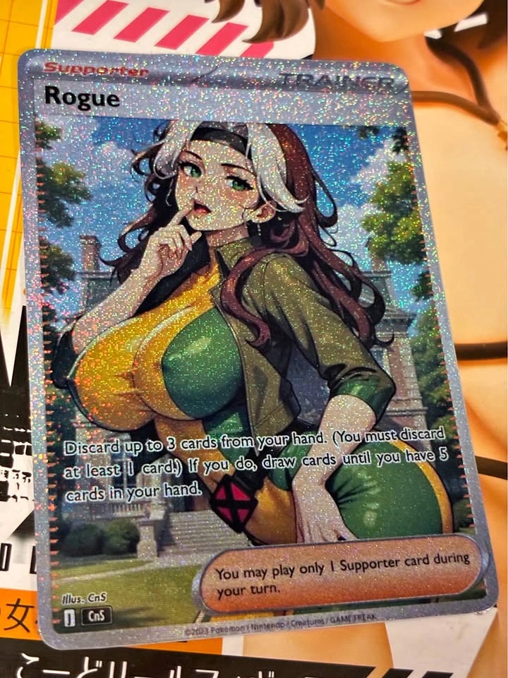 Rogue X-Men Custom Card