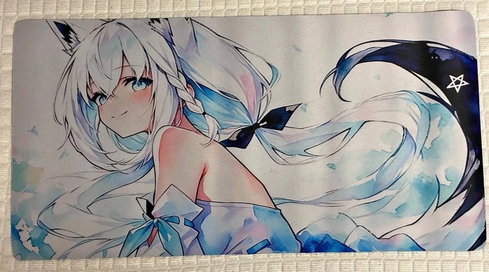 Shirakami Fubuki (Hololive) Play/Deskmat