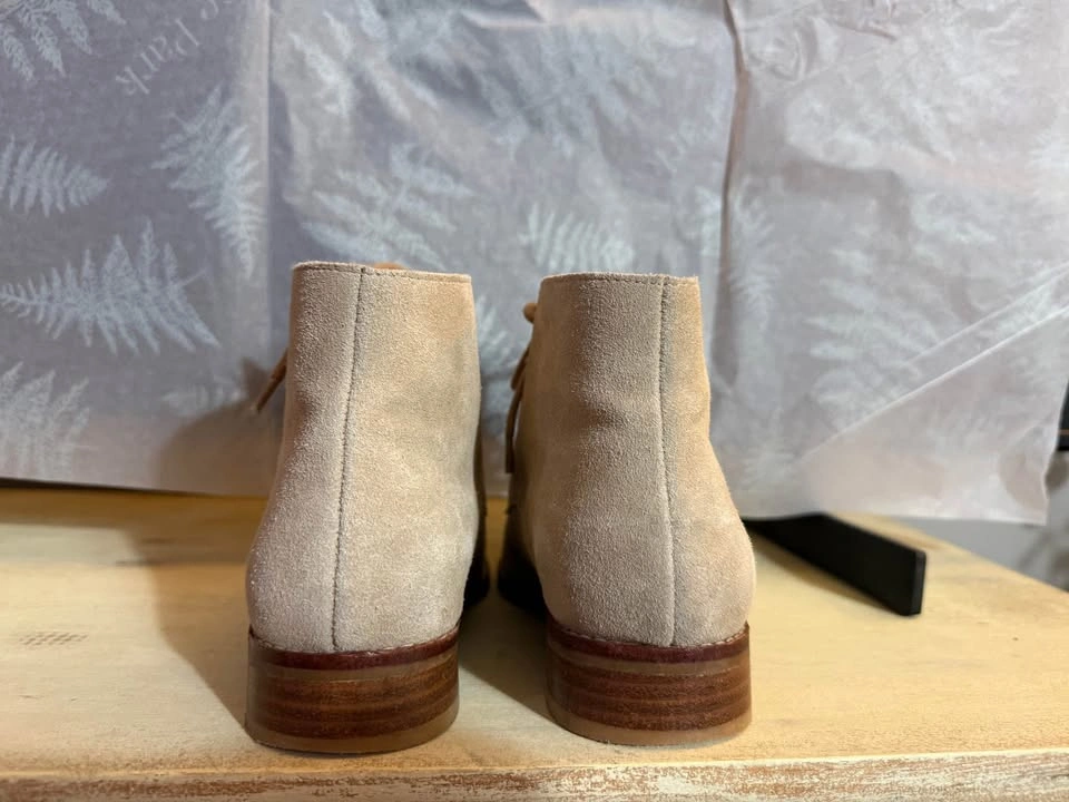 Suede leather boots size 7 - photo 3