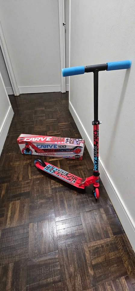Madd Gear Carve 100 Folding Kick Scooter - photo 4