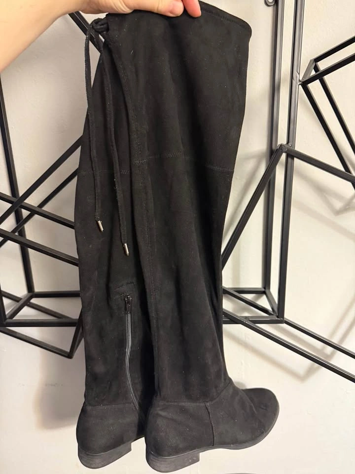 Over knee suede like boots - photo 2