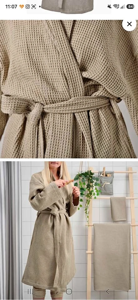 IKEA Bathrobe + large towel