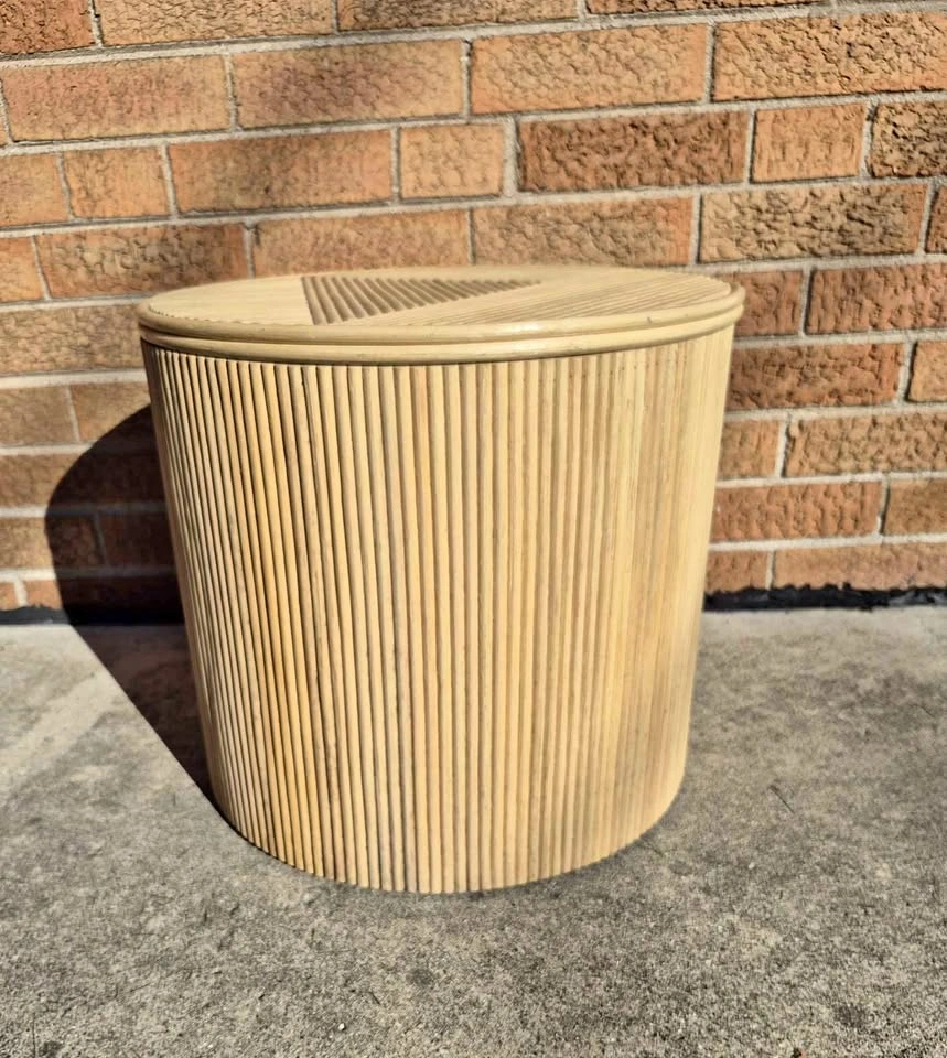 Storage Ottoman Side Table