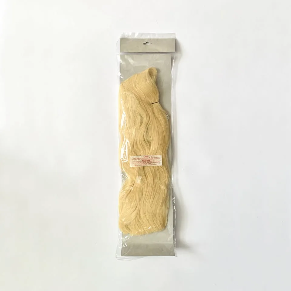 Blonde Long Wig Adult Yellow Halloween Costume 🧡 image indicator(3)