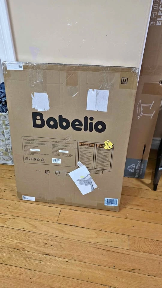 Babelio Baby Safety Gate – White