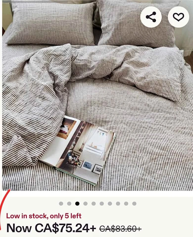Queen Duvet Cover and Pillowcase Set