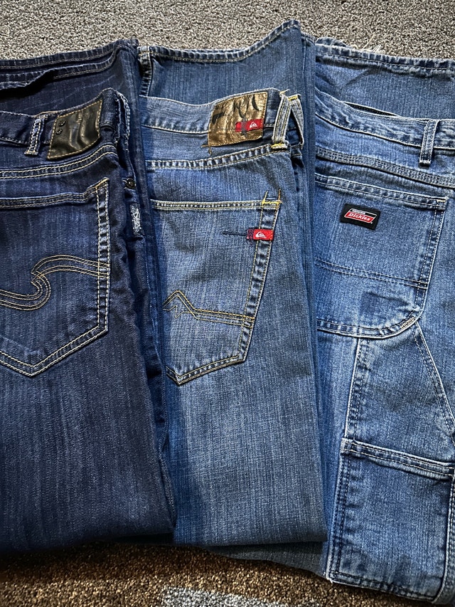 men’s size 36 jeans