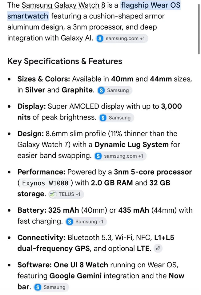 Samsung Galaxy Watch 8 - photo 5