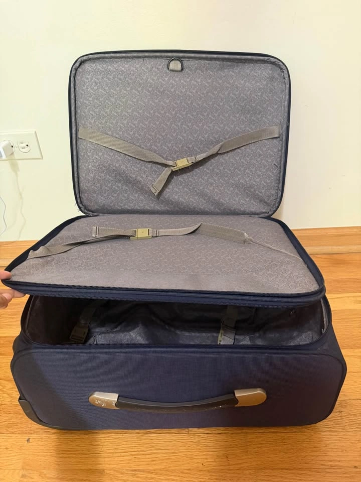 Navy 20.5" Rolling Carry-On - Wheels Roll Smooth - photo 3