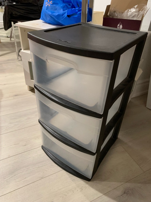 Sterilite 3-Drawer Storage Cart - photo 2