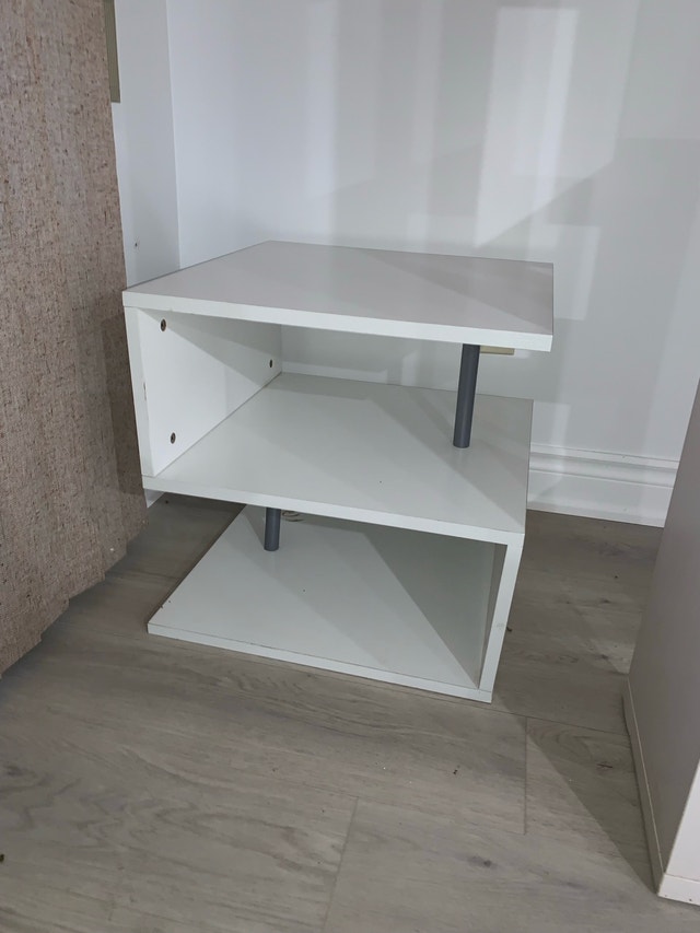 White Wooden Night Table