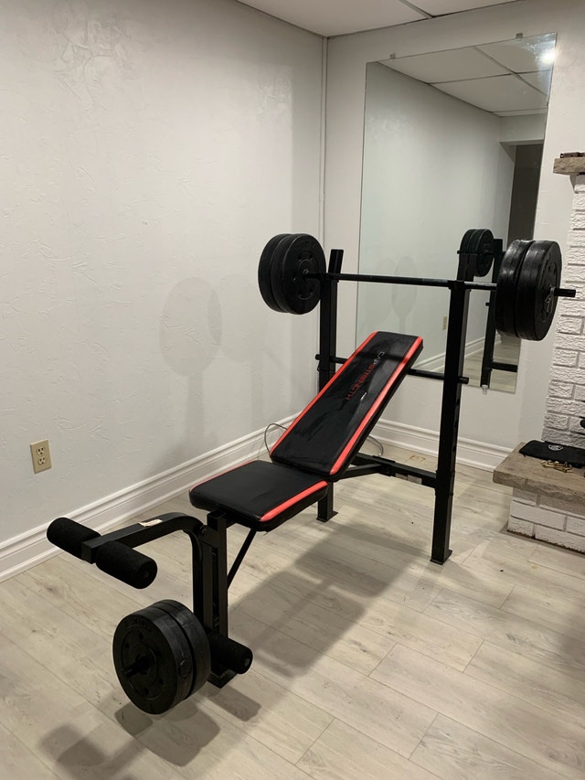 Bench Press/Bar+Weights+Dumbells+Pull-up bar - photo 2