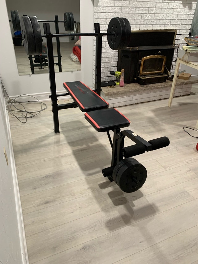 Bench Press/Bar+Weights+Dumbells+Pull-up bar - photo 4