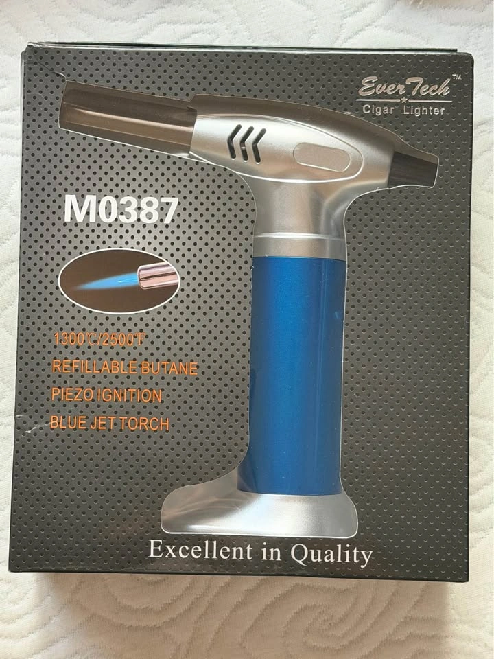 NEW Blue Kitchen Torch M0387 - Creme Brulee, Steak Sear