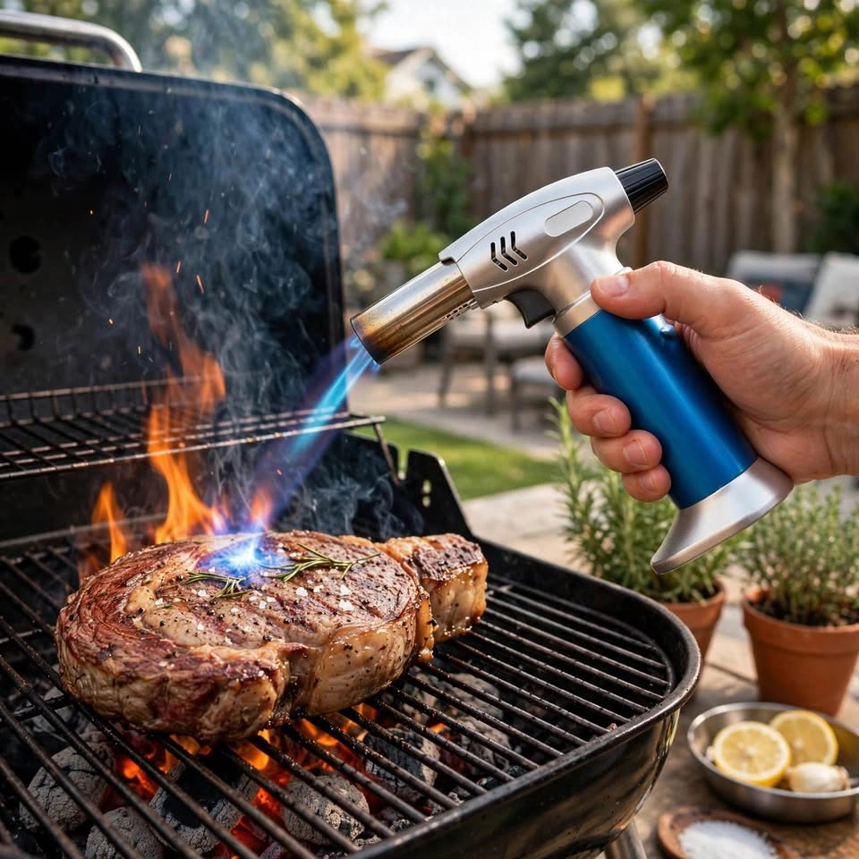 NEW Blue Kitchen Torch M0387 - Creme Brulee, Steak Sear - photo 4
