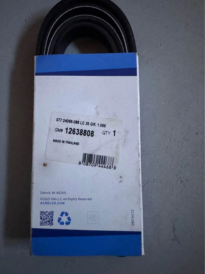 Serpentine Belt for Chevy Cruze - photo 2