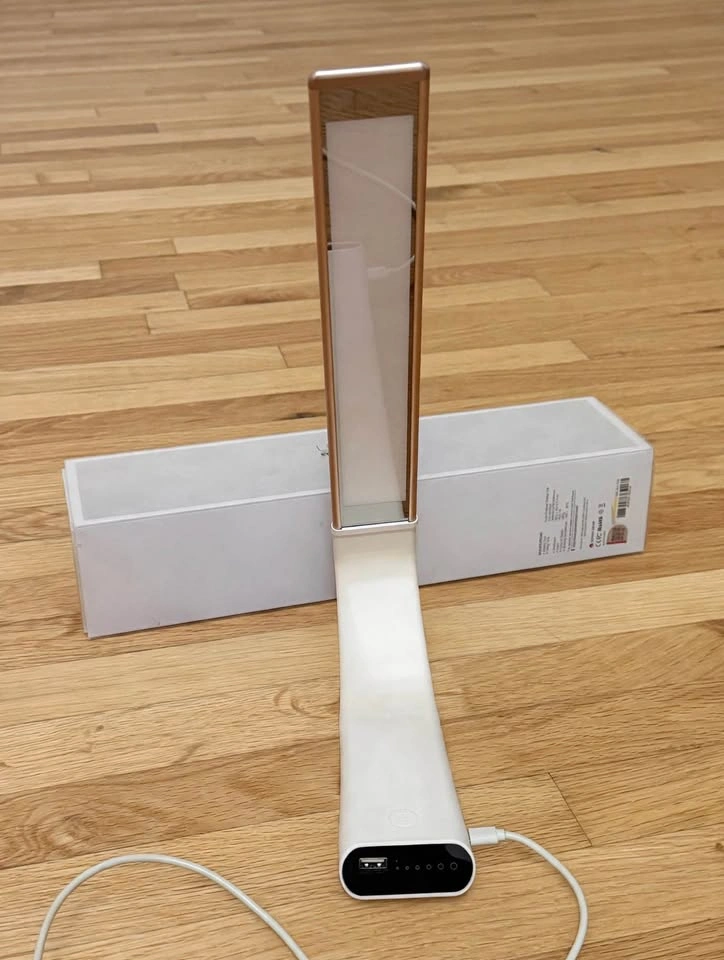 LED Desk Lamp - Rechargeable, 3 Color Modes, Dimmable, Foldable - photo 4