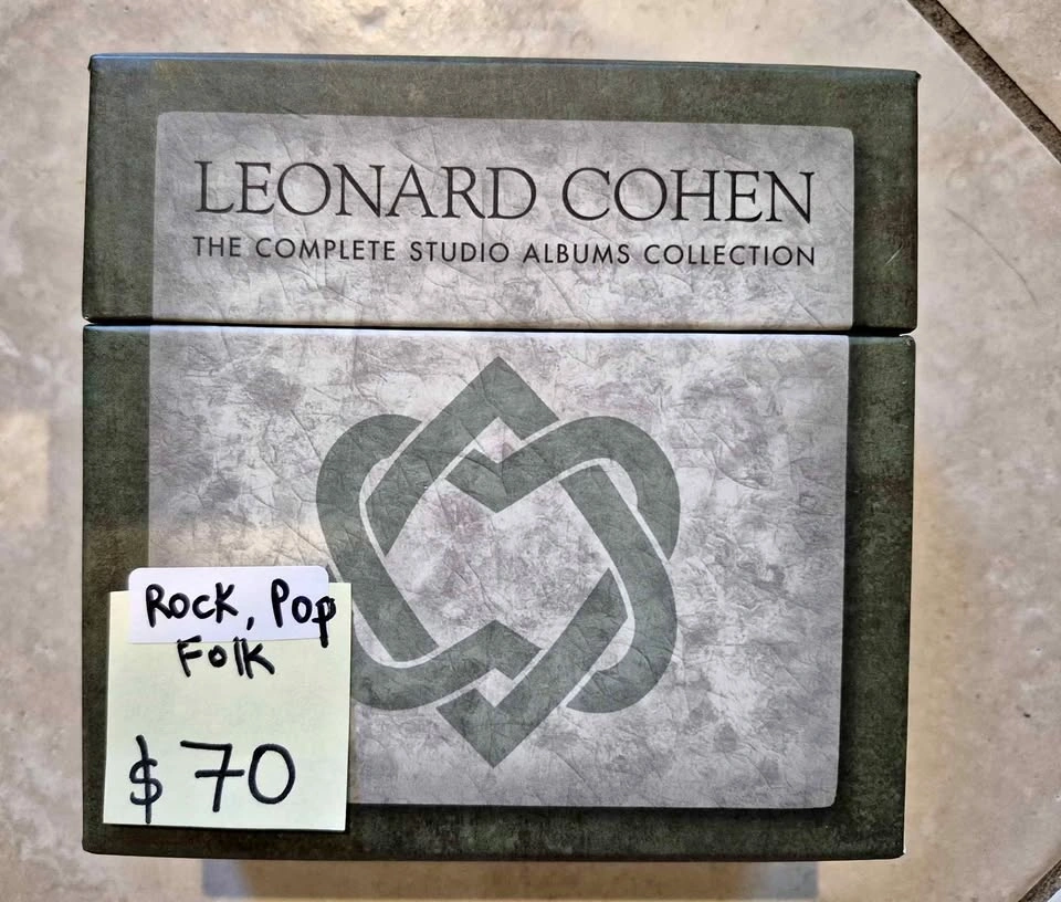 Leonard Cohen: The Complete Studio Albums Collection, 11 CDs