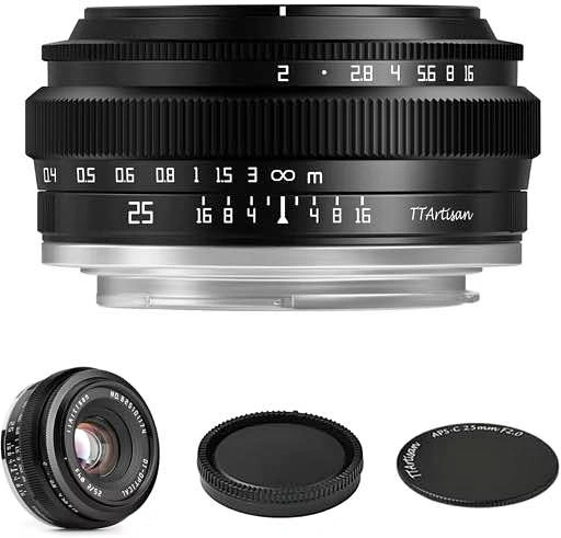 TTArtisan 25mm f/2 Manual Lens - Fujifilm X