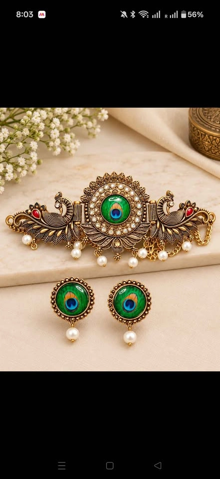 Necklace with Earrings - photo 3