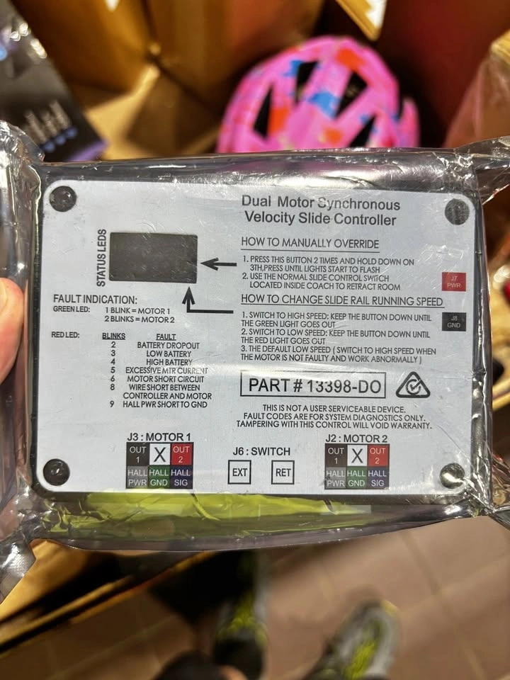 Lippert 13398-DO RV Slide-Out Controller V-Sync II