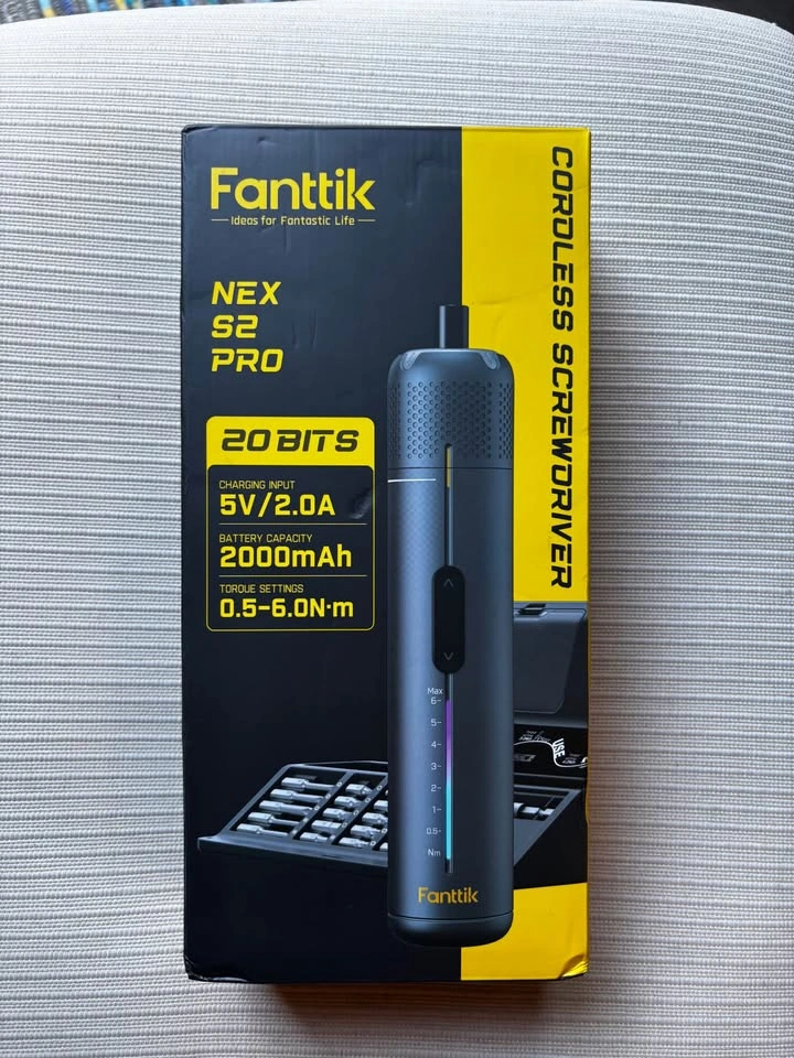 Sealed Fanttik NEX S2 Pro Screwdriver - 20 Bits