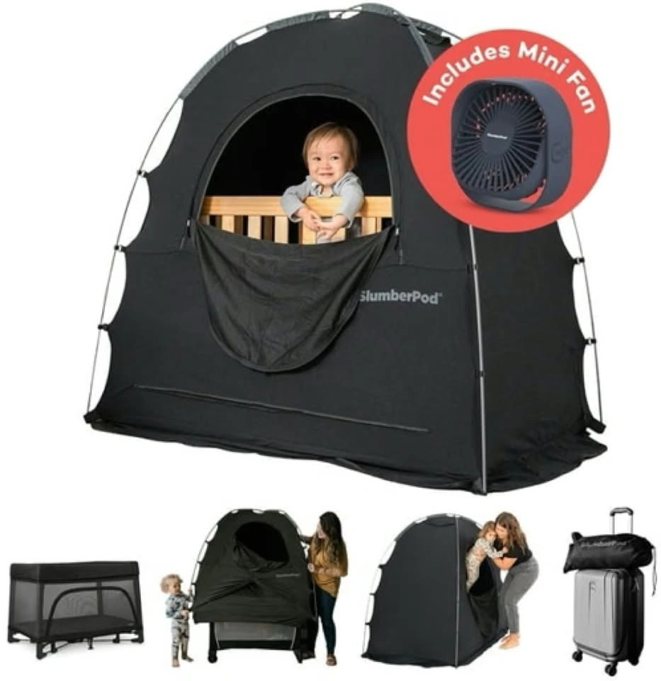 SlumberPod Blackout Sleep Tent - Fits Pack N Play - photo 2
