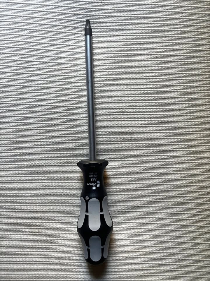 Wera 368 #3x150 Robertson Screwdriver - Kraftform
