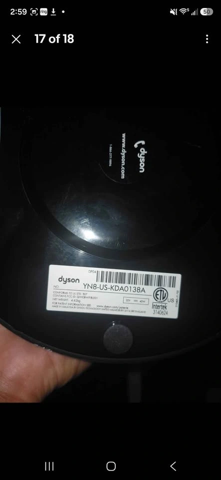 Dyson DP04 Pure Cool Purifying Connected Fan - photo 2