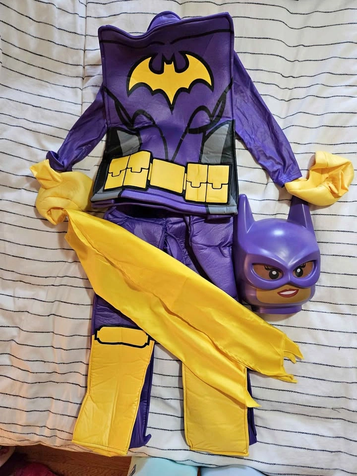 Lego Batgirl Costume Size 7/8