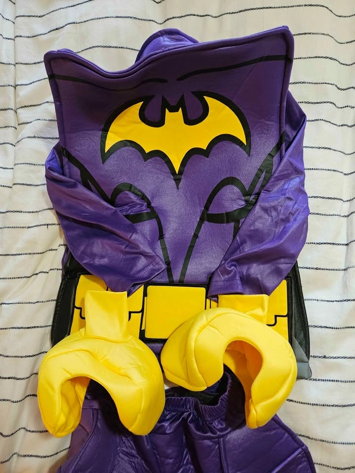 Lego Batgirl Costume Size 7/8 - photo 4