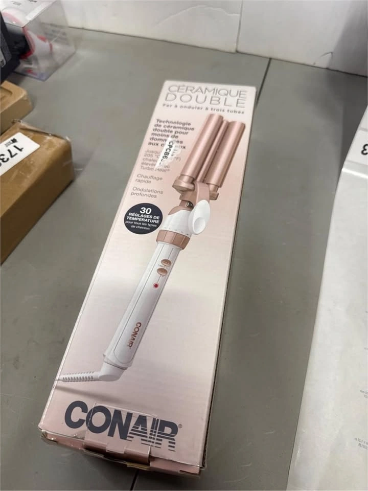 Conair Triple Barrel Hair Waver - Rose Gold, New in Box - photo 2