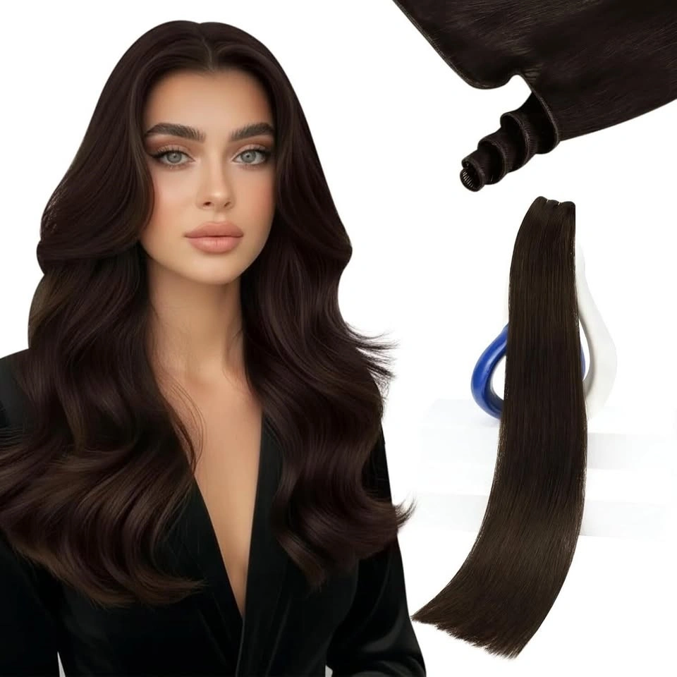 Sunny Hair Genius Weft Hair Extensions Dark Brown - New - photo 2