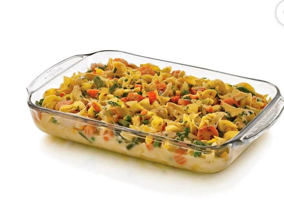 Libbey Glass Bakeware Bundle: 3-Piece Set + 3.4 QT Dish