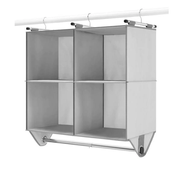 New - Whitmor 4 Section Closet Organizer - photo 2