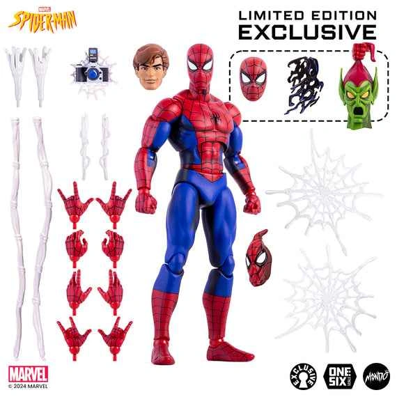 Spider-Man: The Animated Series - Spider-Man 1/6 Scale Figure - photo 2
