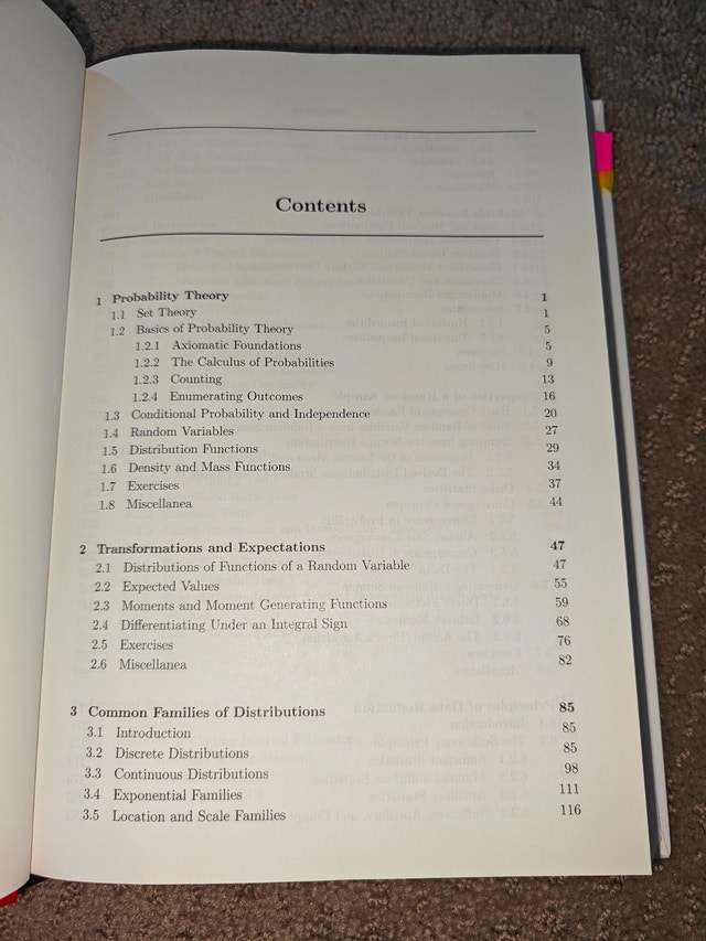 Statistical Inference, 2nd Edition: Casella & Berger (Hardcover) - photo 3
