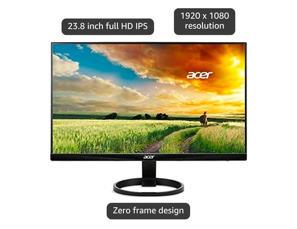 Acer R240HY 23.8” IPS Display - photo 3