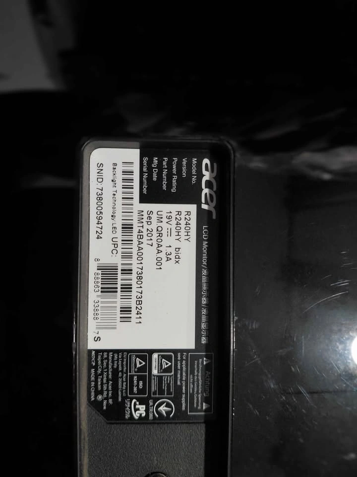 Acer R240HY 23.8” IPS Display - photo 5